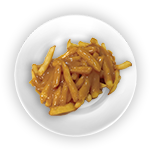 Chips ''n'' Curry Sauce 