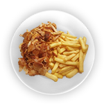 Chips, Cheese & Chicken Tikka  Regular 