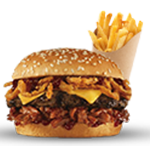 Bacon Cheese Burger Meal 