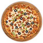 Chicken Tikka Hot Pizza  10'' 