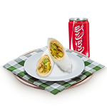 Chicken Tikka Wrap Meal 