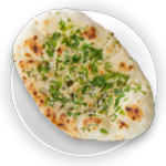 Cheese & Coriander Nan 